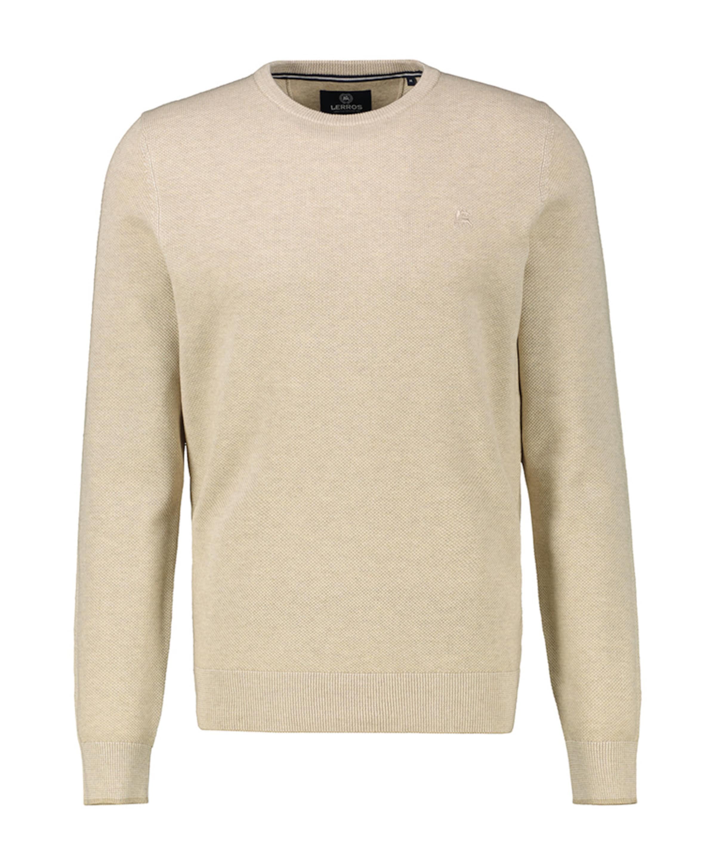 Heren trui beige
