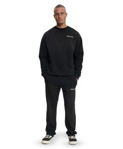Croyez Studio Faded Straight Leg Sweatpants heren broek zwart