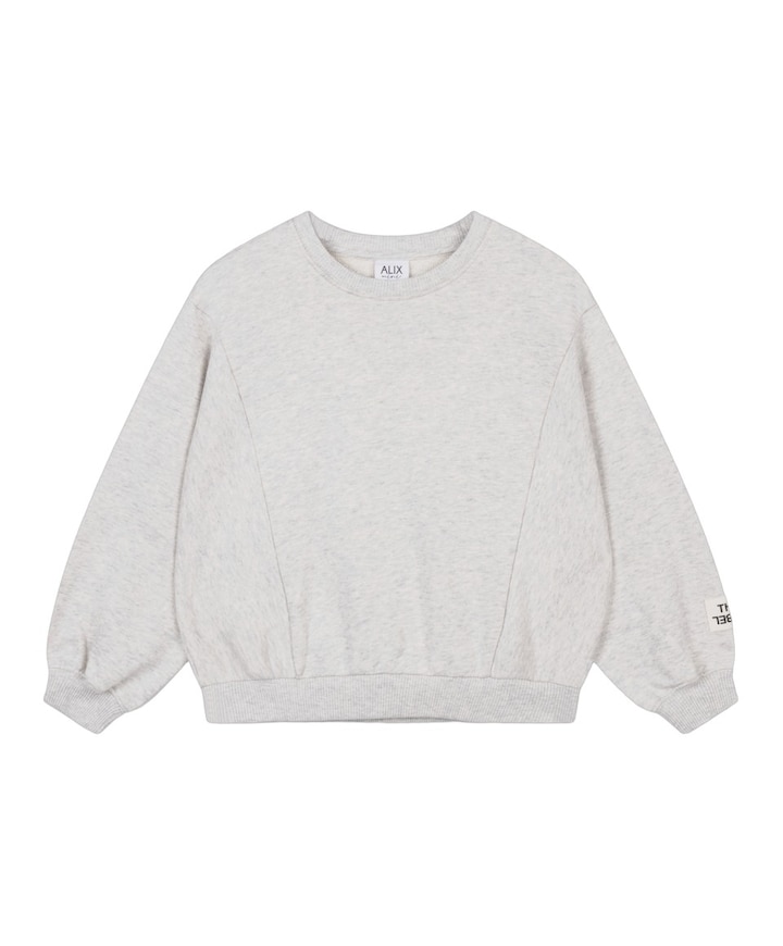 Meisjes sweater grijs
