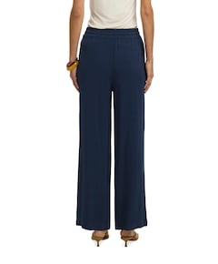 SLFVIVA-GULIA MW LONG LINEN NO dames broek blauw