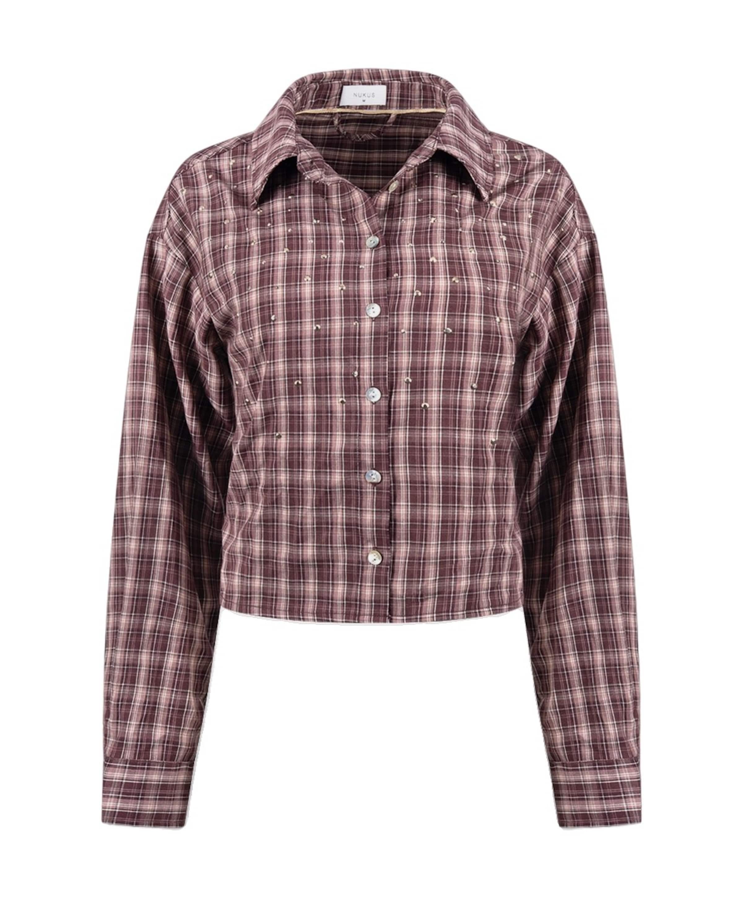 Dames blouse bordeaux