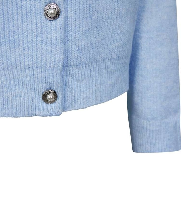 Dames vest blauw