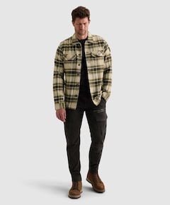 Heren overshirt groen