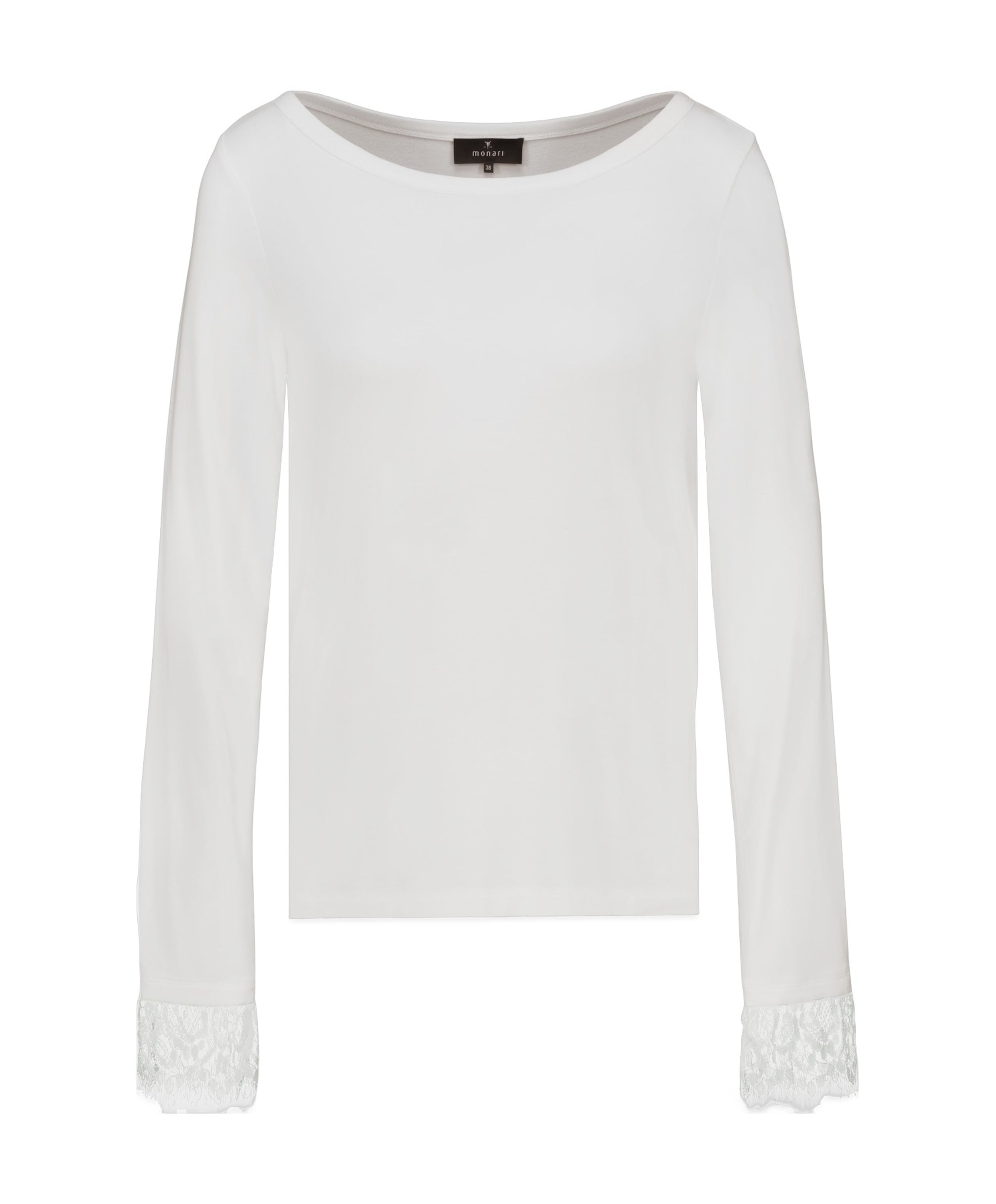 Dames longsleeve ecru