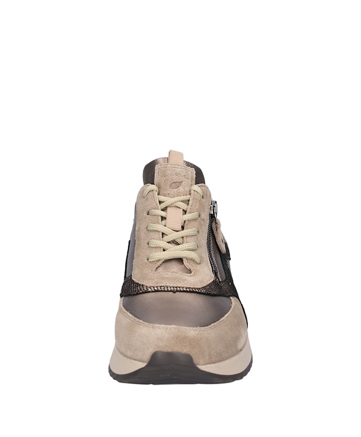 Vicky  dames sneakers beige