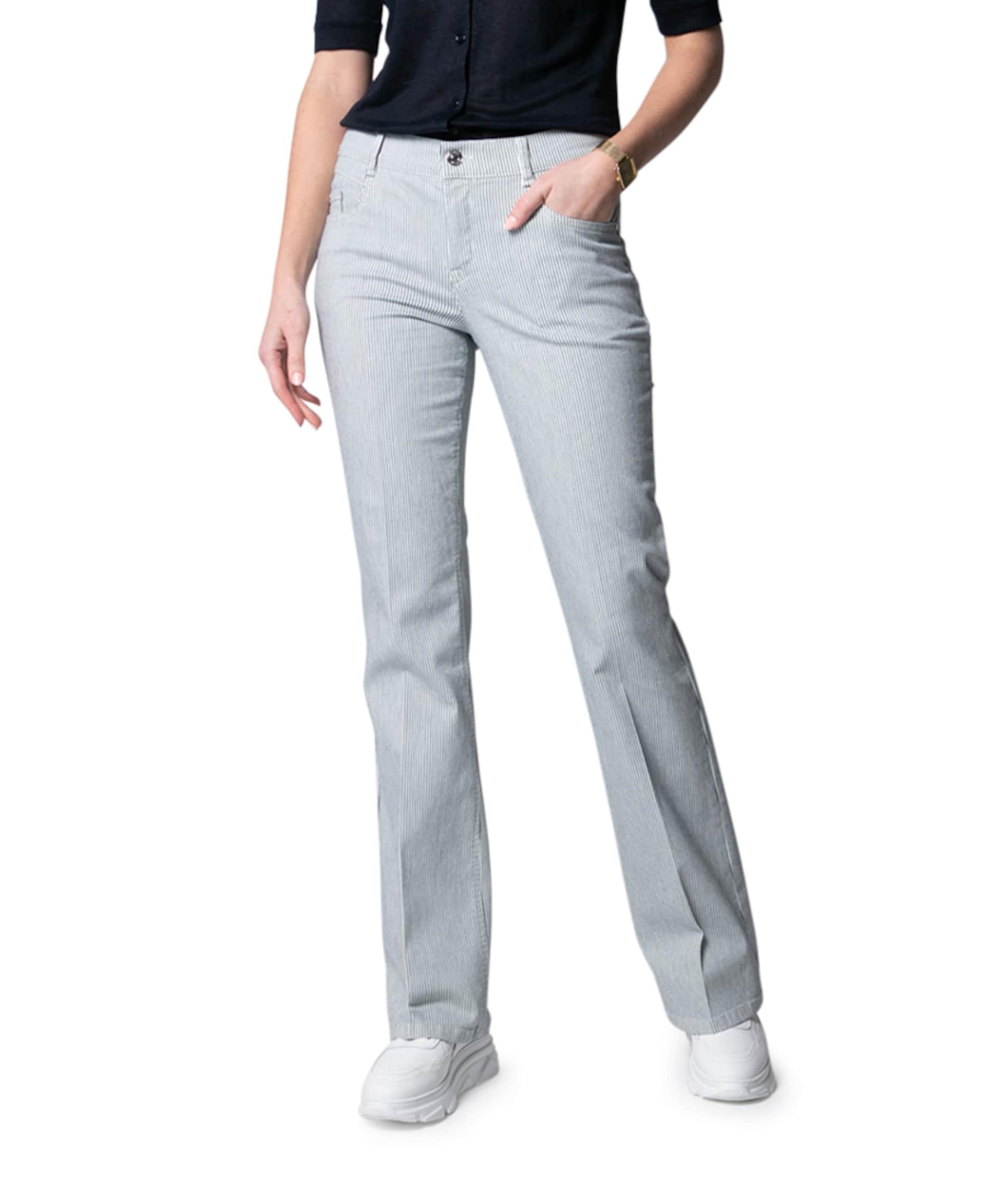 5-Pocket Slim broek blauw