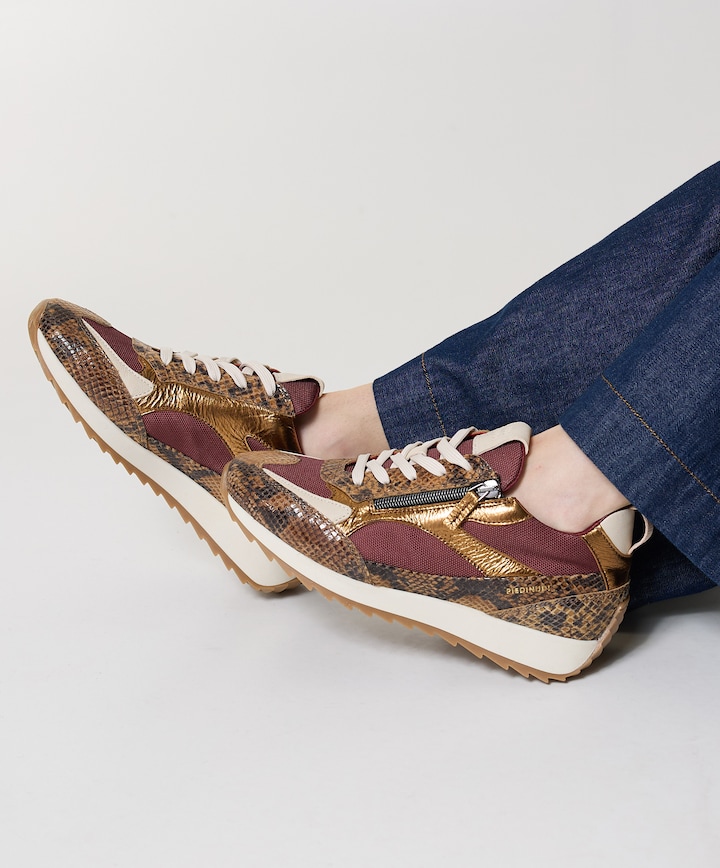 dames sneakers bruin