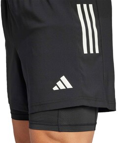 Otr B S 2in1 M heren short zwart