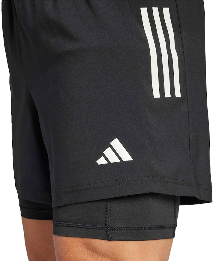 Otr B S 2in1 M heren short zwart