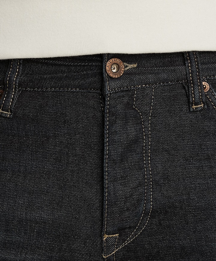 RISER SLIM MEDIUM COAL GREY heren jeans blauw