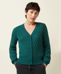 Dames vest groen