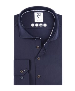 Overhemd lange mouw blauw