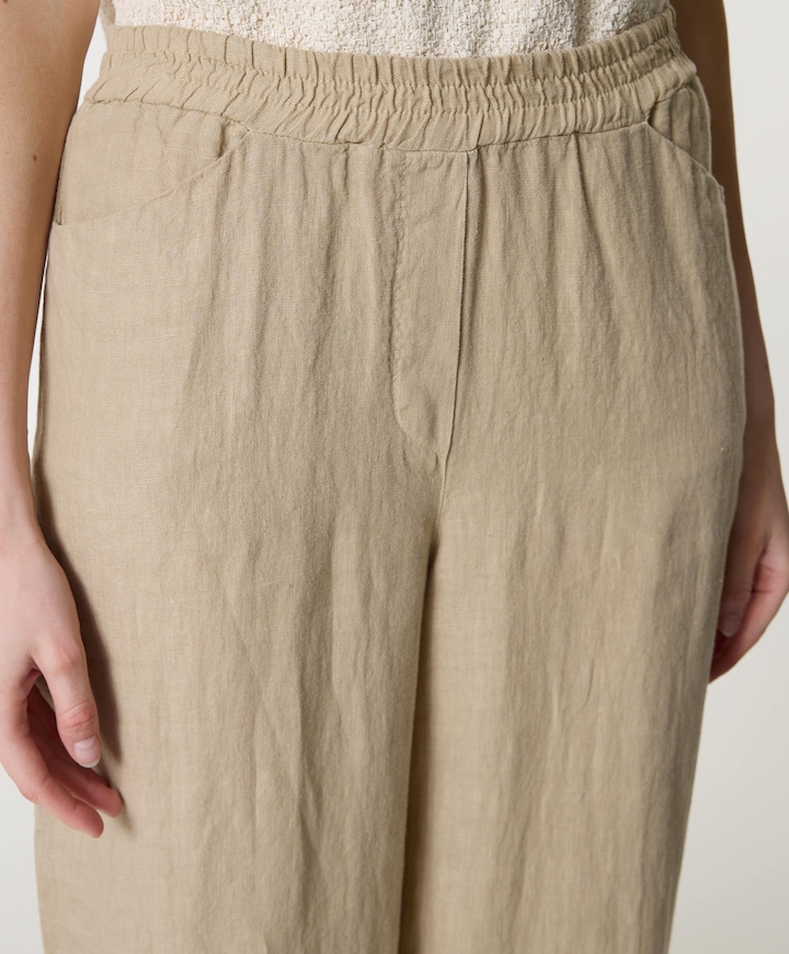 dames broek beige