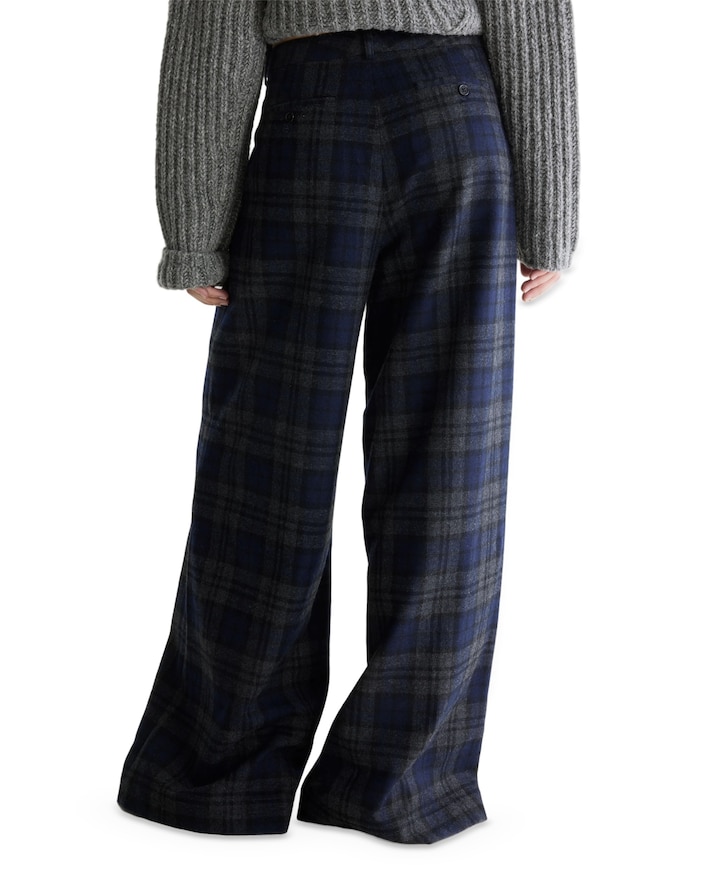 Jenoa dames pantalon blauw