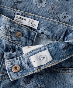 NMFROSE WIDE AOP 2633-IM meisjes jeans blauw