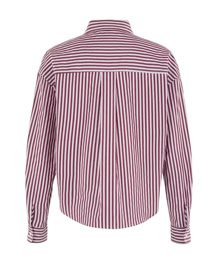 Dames blouse bordeaux