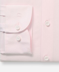 Heren overhemd lange mouw roze