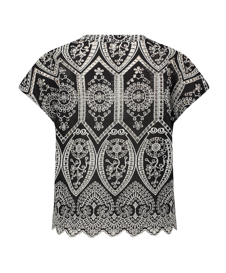 Dames blouse zwart