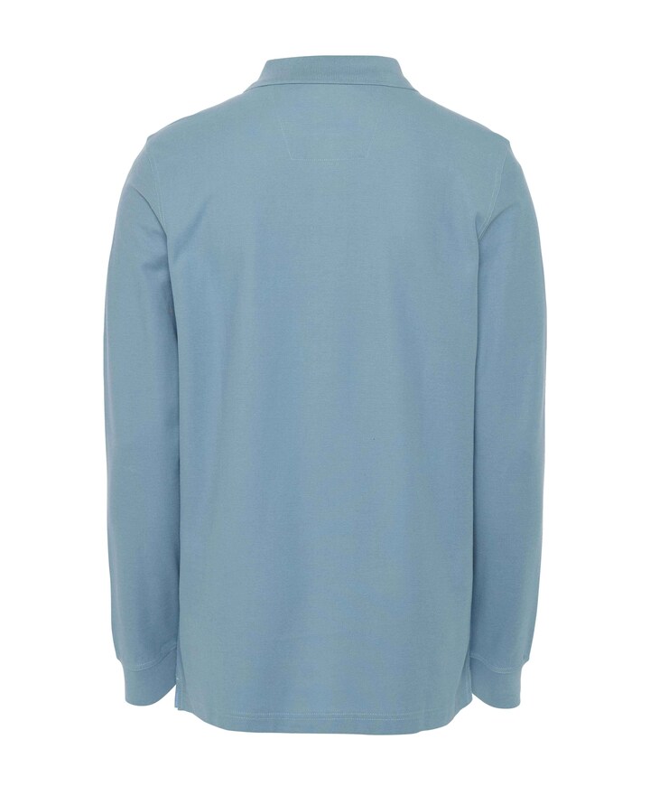 Heren polo blauw