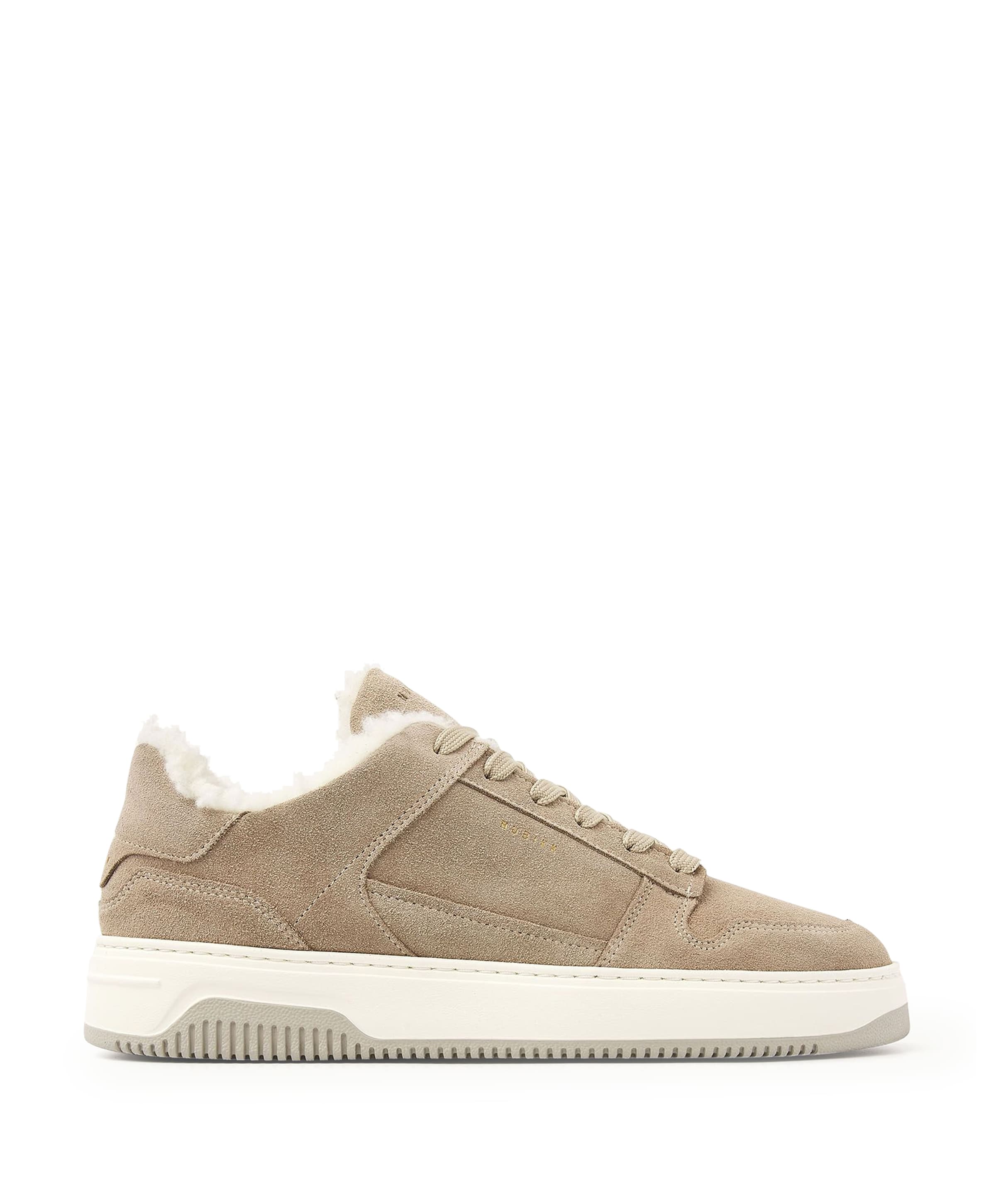 Basket Court Fur heren sneakers beige