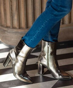 KIANNA INDY enkellaarzen zilver