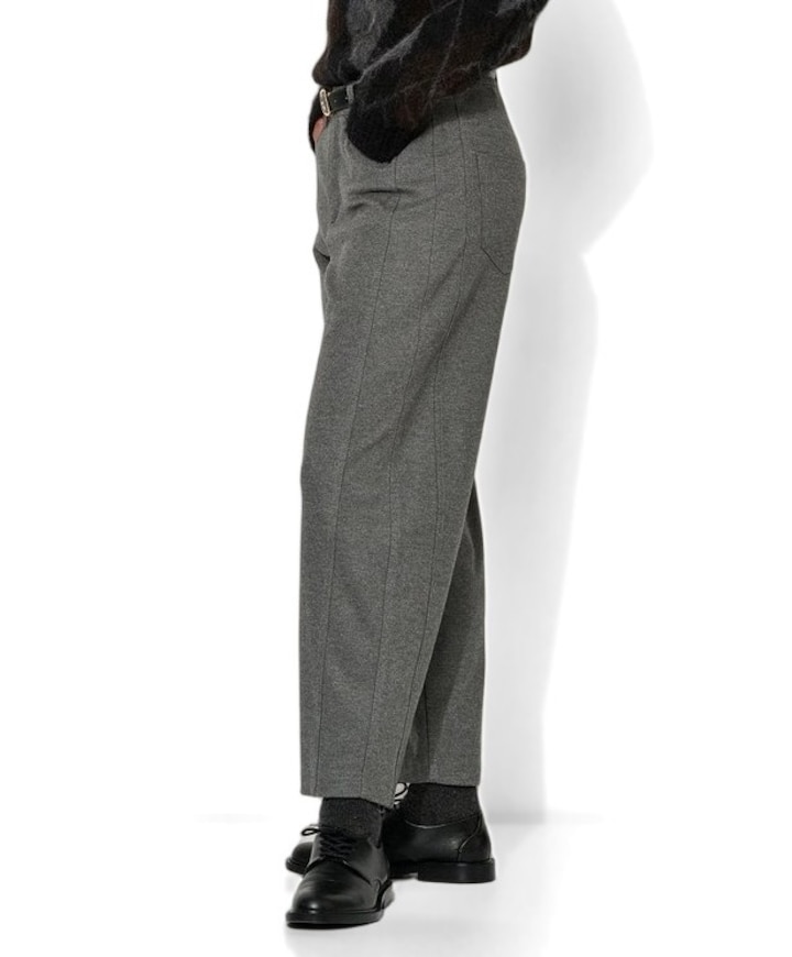 Mara Barrel dames broek grijs