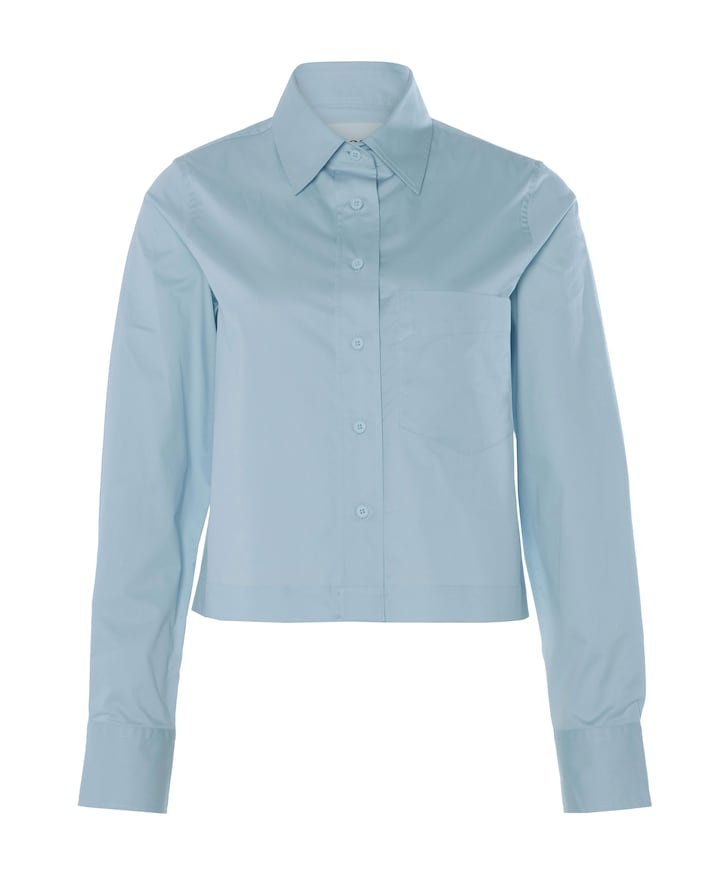 Blouse blauw