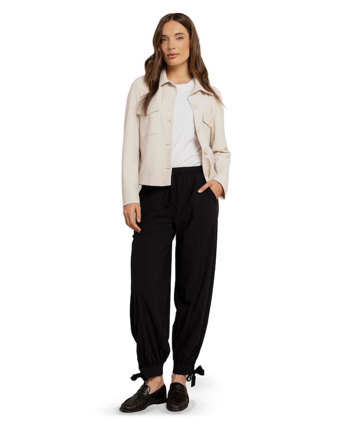 Darie balloon trousers dames broek zwart
