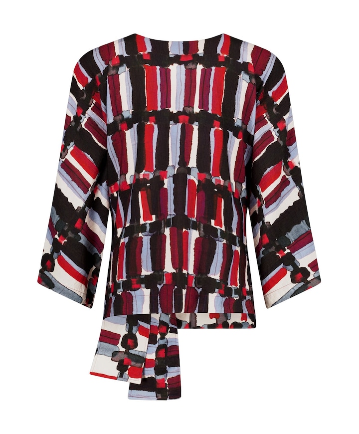 Dames blouse multicolor