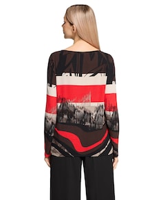 Dames longsleeve rood