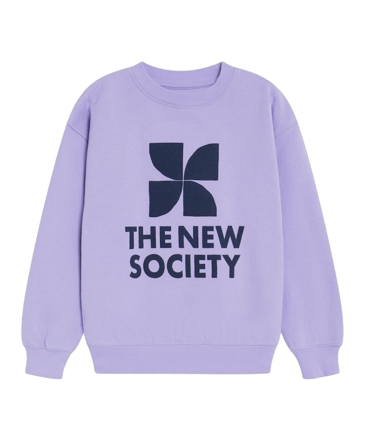 Meisjes sweater paars