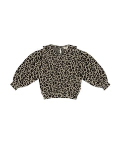 Meisjes sweater bruin