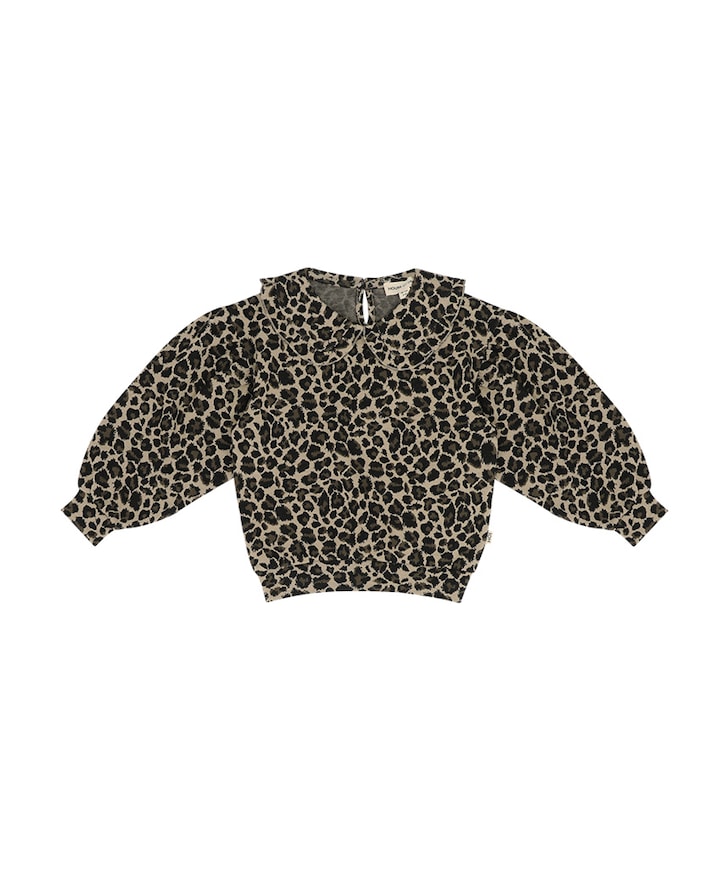 Meisjes sweater bruin