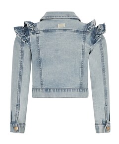 Meisjes spijkerjas blauw