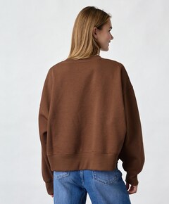 Dames sweater bruin