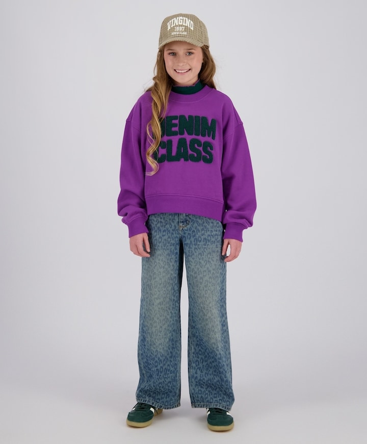 Cassie meisjes jeans blauw
