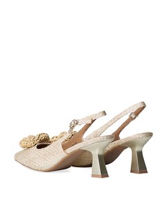 Denise dames slingbacks beige