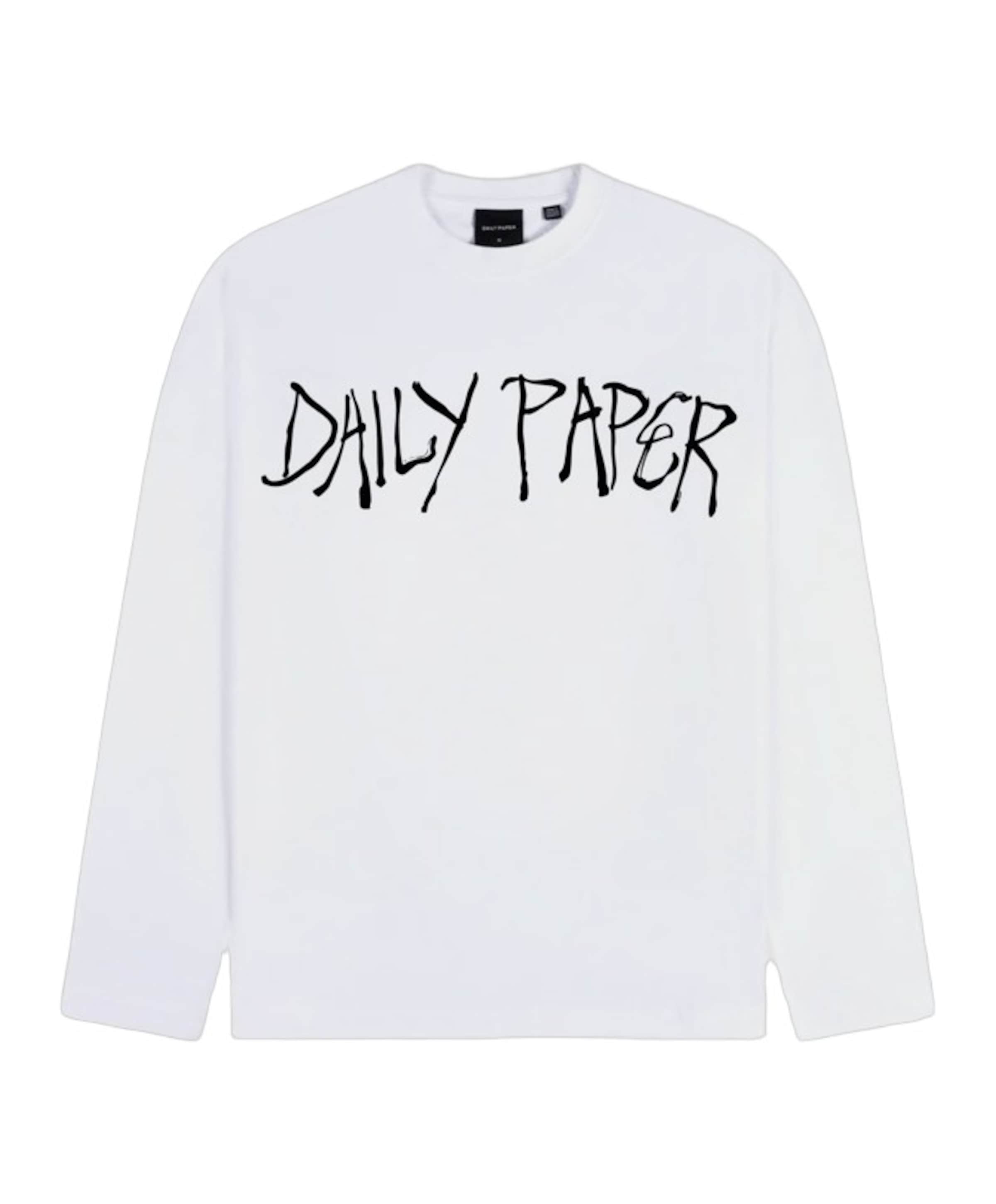 Heren longsleeve wit