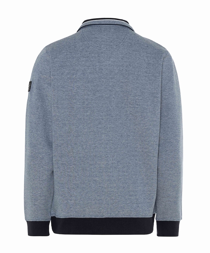 Heren vest blauw