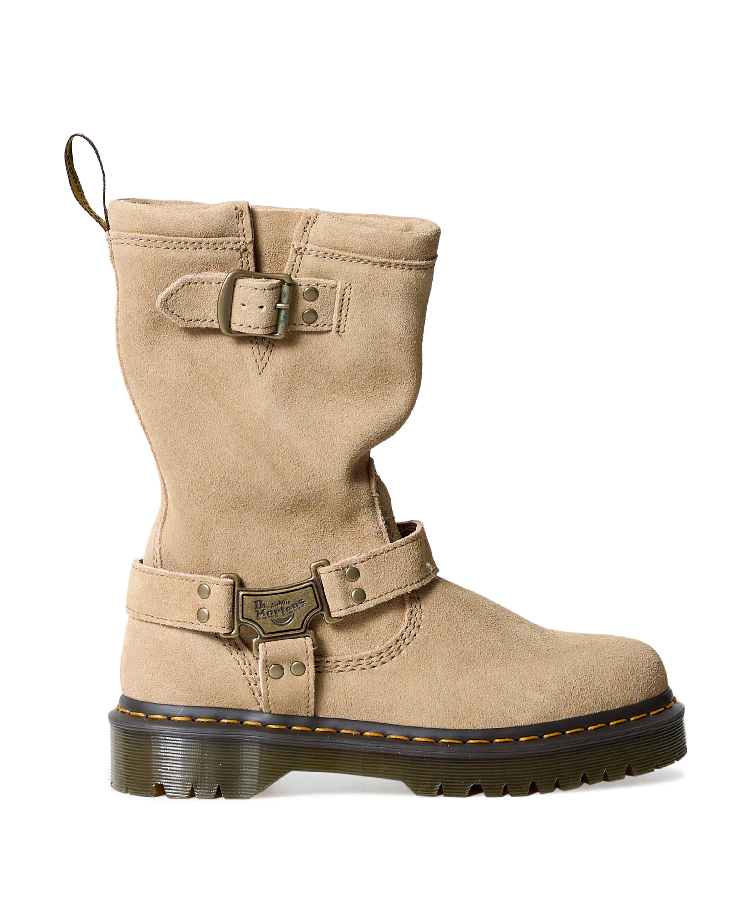 Anistone Hi Pull On dames laarzen beige