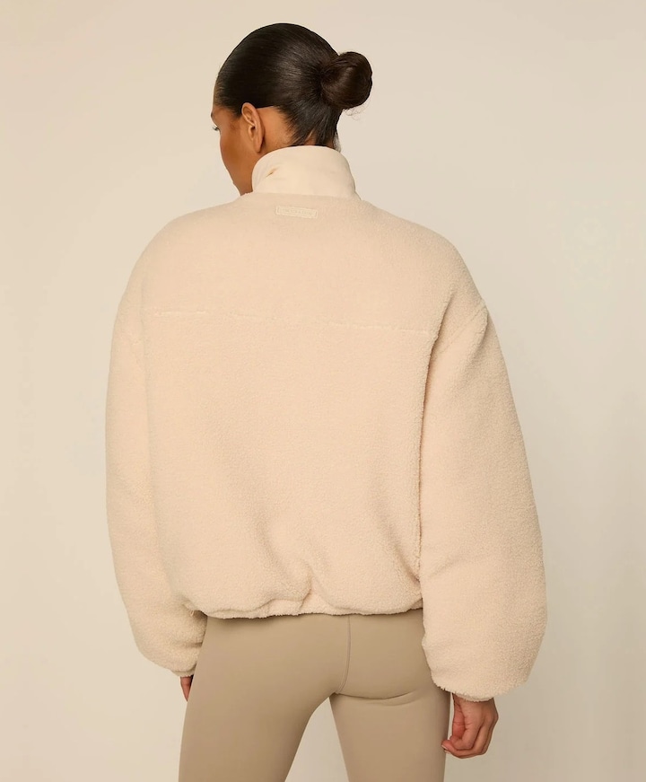Dames jas beige