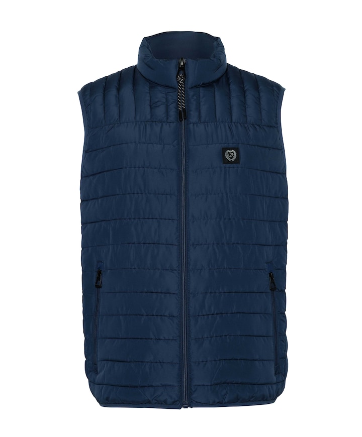 Heren bodywarmer blauw