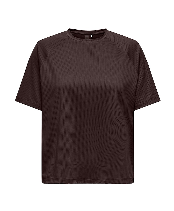 Dames t-shirt bruin