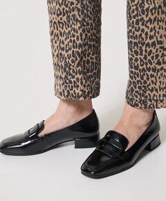 dames loafers zwart