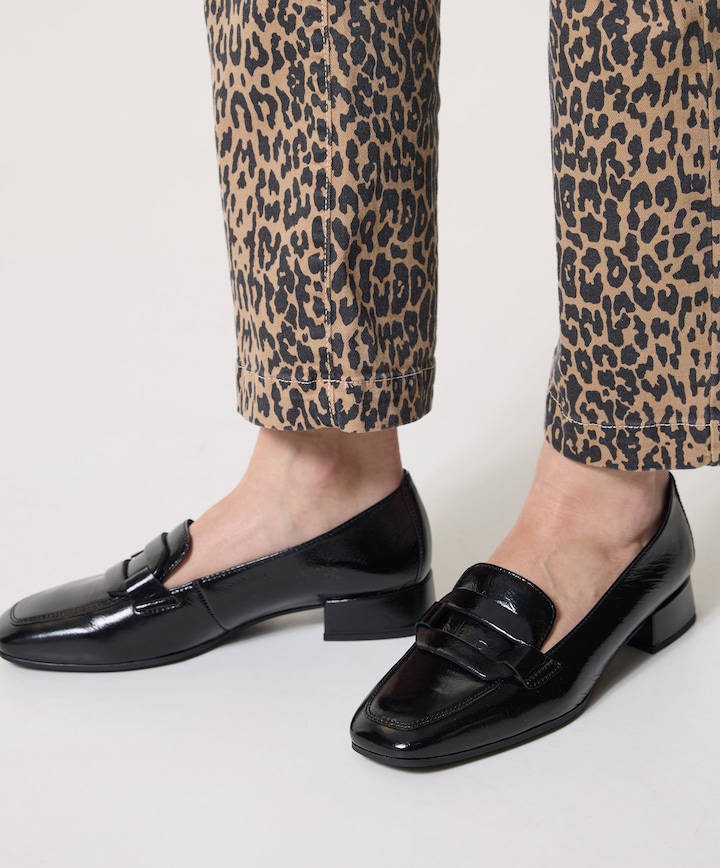 dames loafers zwart