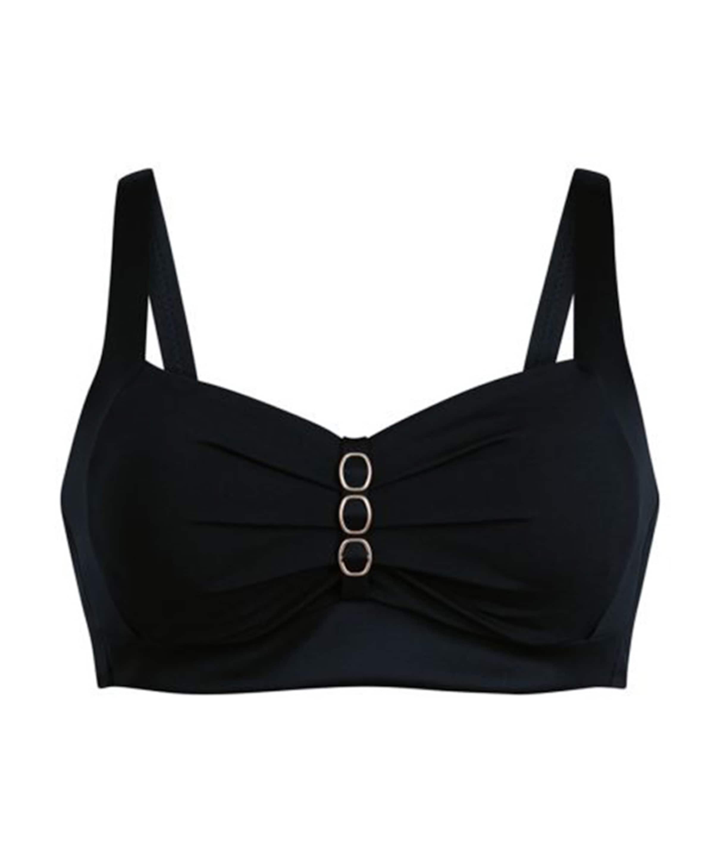 Dames bikinitop zwart