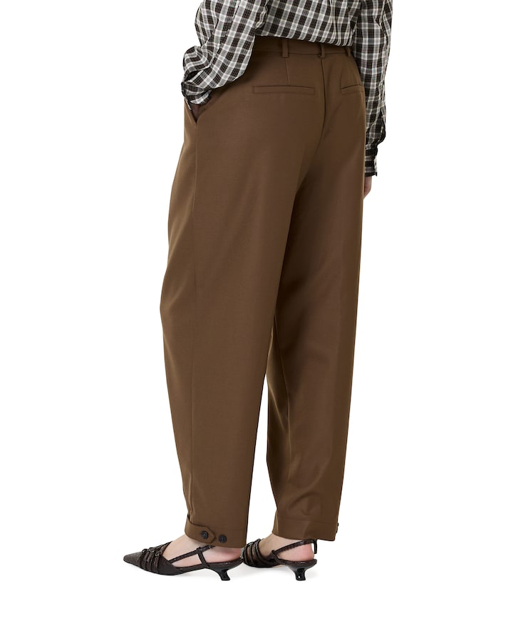 KIARA w 430 barrel long button strap at bott dames broek bruin