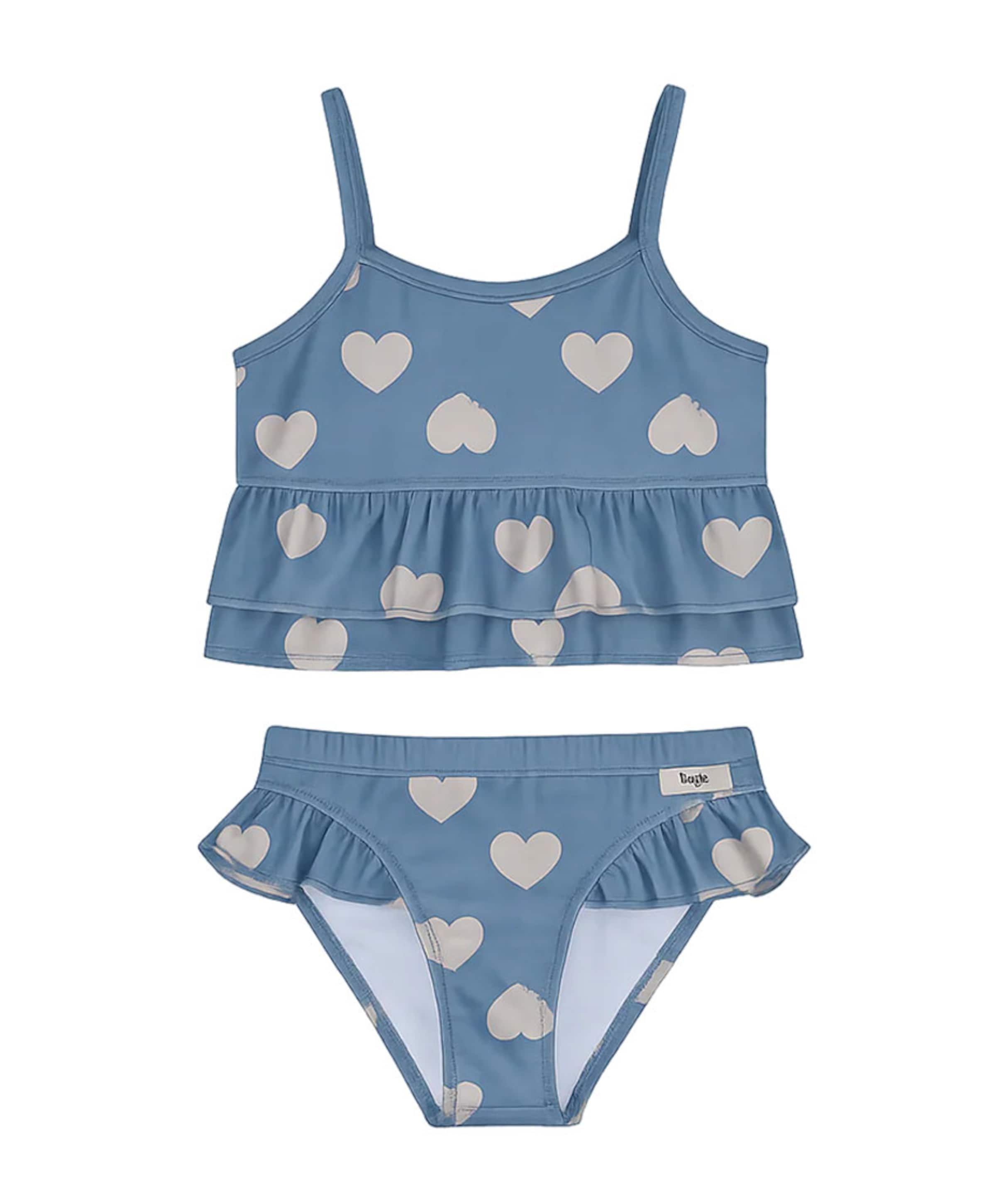 Meisjes bikiniset UV blauw