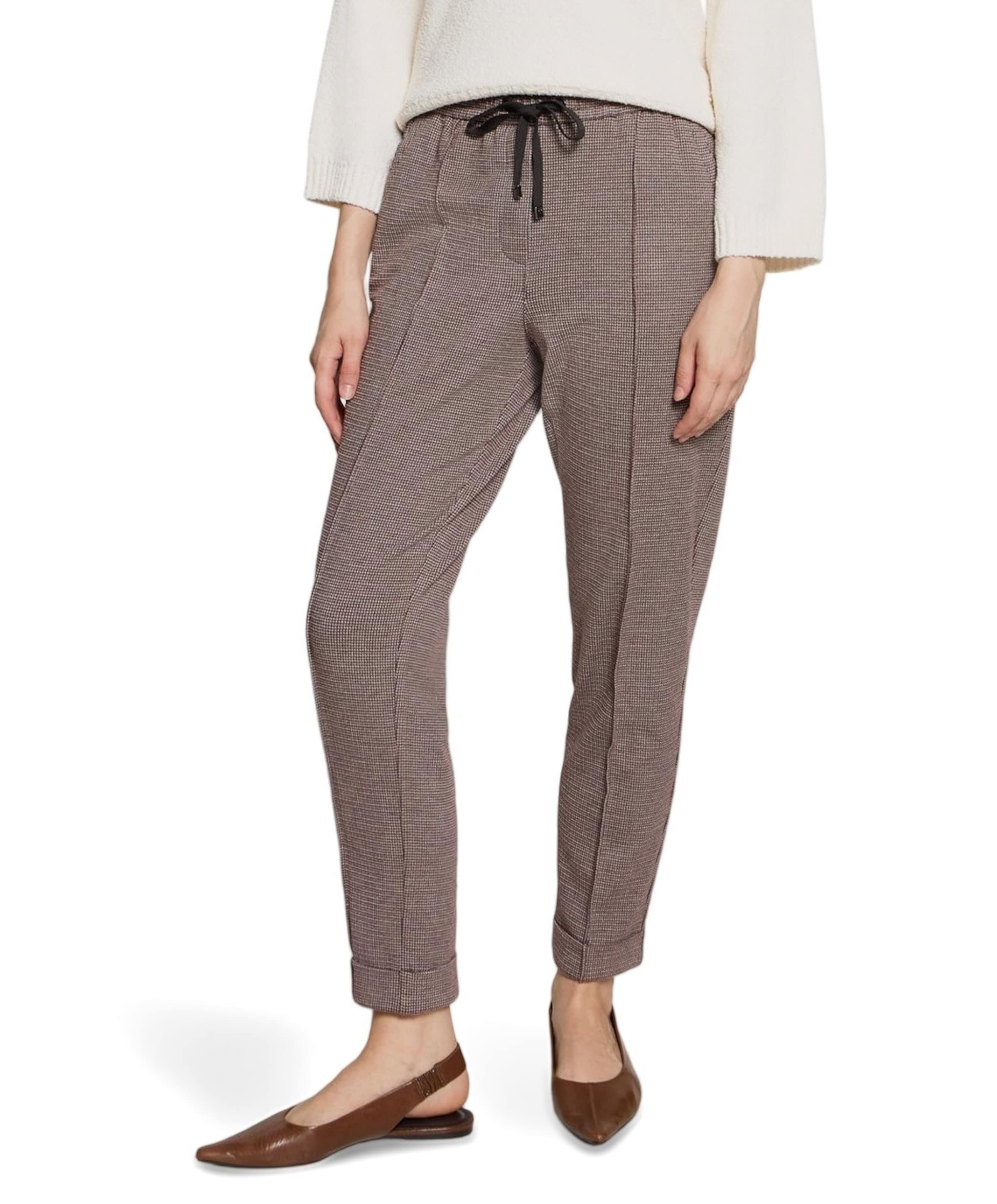 Hose Casual 7/8 LAEnge dames broek rood