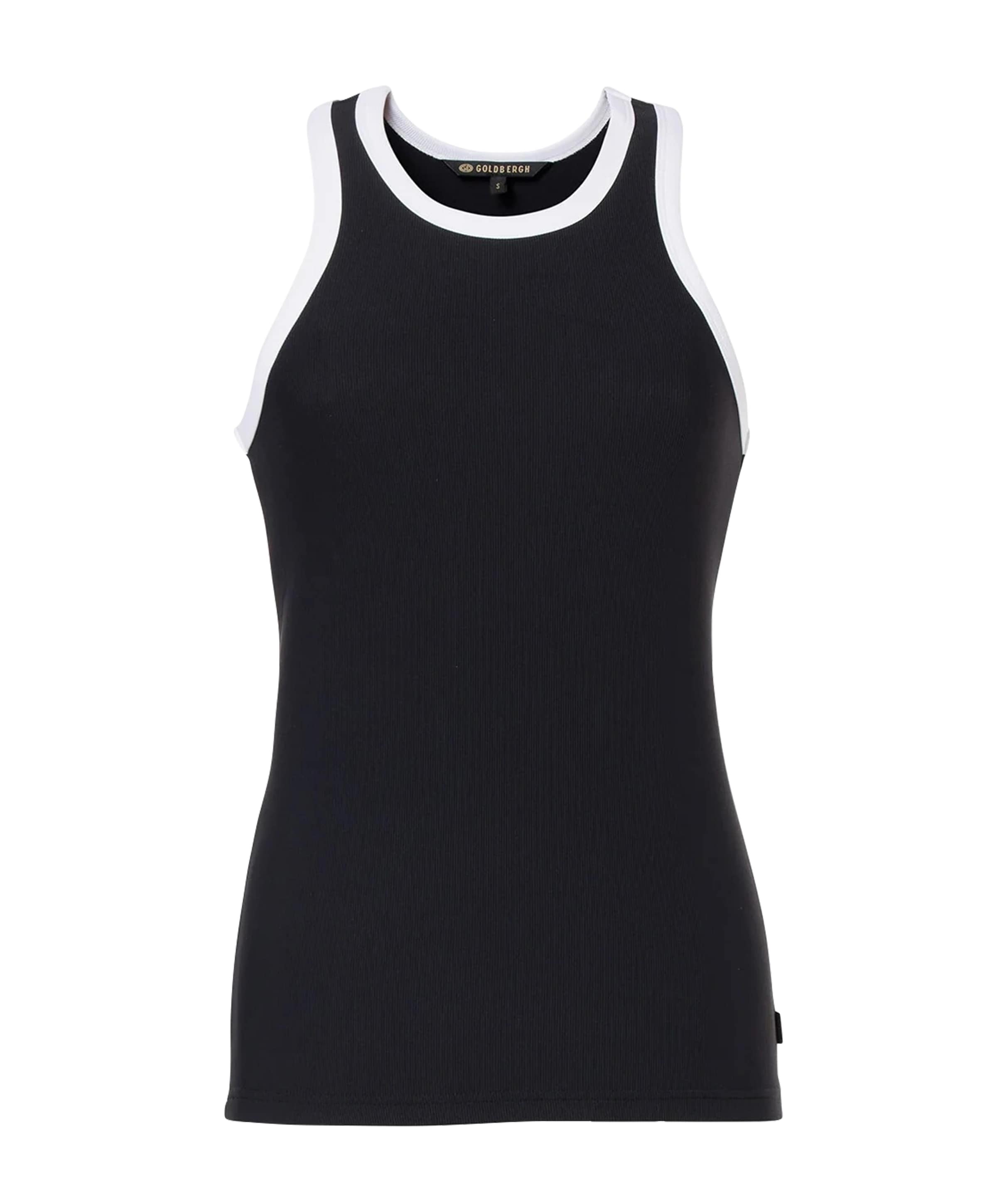 Dames singlet zwart